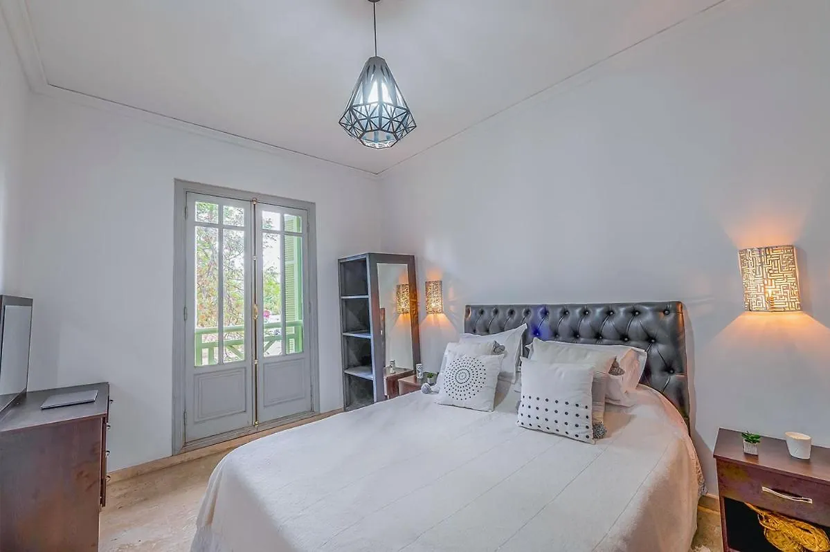 Luxury Apartment With Pool Large Terrace & Balconies In Hivernage Marrakech マラケシュ